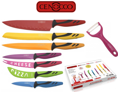IDiva - Cenocco 8-Delige Rvs Messenset IDiva - Cenocco 8-Delige Rvs Messenset