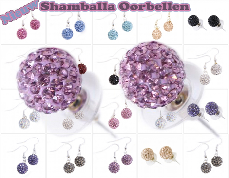 IDiva - Chique Shamballa Oorbellen IDiva - Chique Shamballa Oorbellen