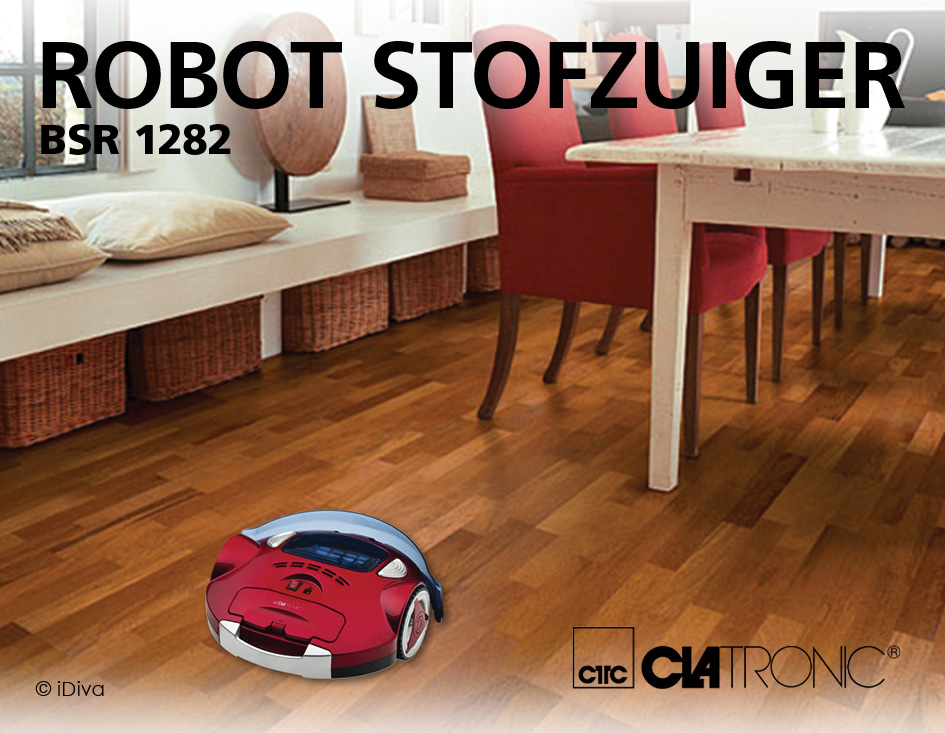 IDiva - Clatronic Robot Stofzuiger IDiva - Clatronic Robot Stofzuiger