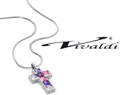 IDiva - Cross Pendant Collier By Vivaldi