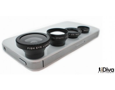 IDiva - De 4-In-1 Smartphone Fotolens IDiva - De 4-In-1 Smartphone Fotolens