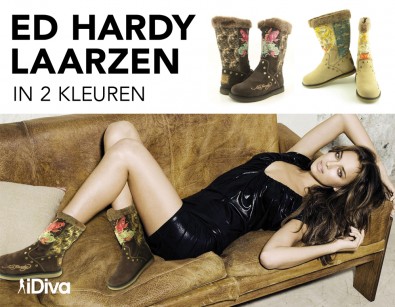 IDiva - Ed Hardy Boots IDiva - Ed Hardy Boots