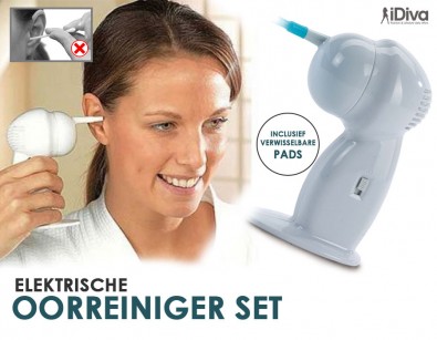 IDiva - Elektrische Oorreiniger Set IDiva - Elektrische Oorreiniger Set