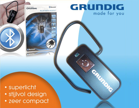 IDiva - Grundig Bluetooth Headset IDiva - Grundig Bluetooth Headset