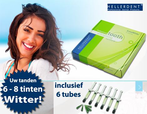 IDiva - Hellerdent Easywhite Tandenbleekset IDiva - Hellerdent Easywhite Tandenbleekset