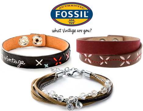 IDiva - Hippe Lederen Fossil Armbandjes IDiva - Hippe Lederen Fossil Armbandjes