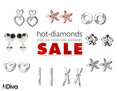 IDiva - Hot Diamonds oorbellen sale!