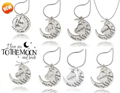 IDiva - I Love You To The Moon And Back Ketting IDiva - I Love You To The Moon And Back Ketting
