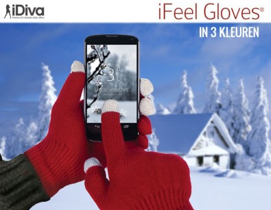 IDiva - Ifeel Gloves Touchscreen Handschoenen IDiva - Ifeel Gloves Touchscreen Handschoenen