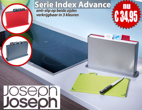 IDiva - Joseph Joseph Index Advance Snijplankenset IDiva - Joseph Joseph Index Advance Snijplankenset