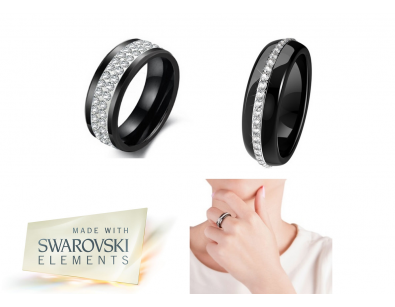 IDiva - Keramische Ring Met Swarovski Elements