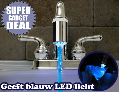 IDiva - Led Kraanverlichting Blauw IDiva - Led Kraanverlichting Blauw