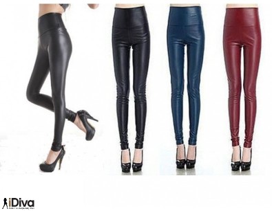 IDiva - Lederlook Stretch Legging IDiva - Lederlook Stretch Legging