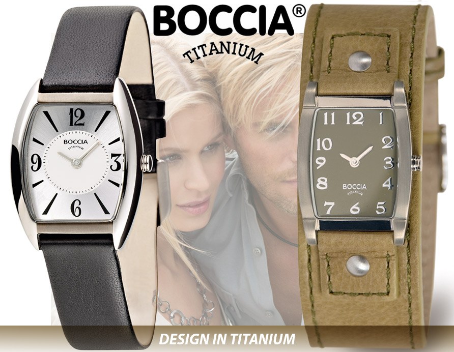 IDiva - Luxe Boccia Titanium Horloges IDiva - Luxe Boccia Titanium Horloges