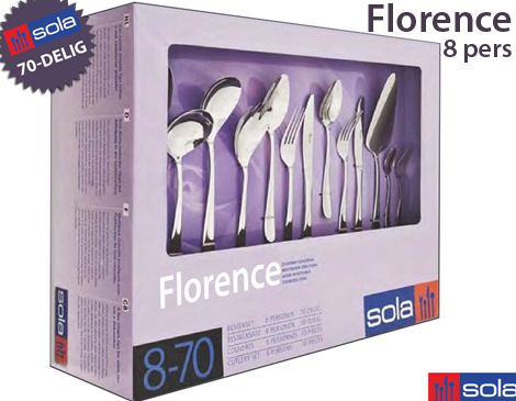 IDiva - Luxe Sola 70-Delige Bestekset Florence IDiva - Luxe Sola 70-Delige Bestekset Florence