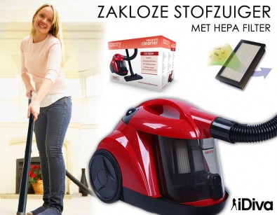 IDiva - Luxe zakloze stofzuiger IDiva - Luxe zakloze stofzuiger