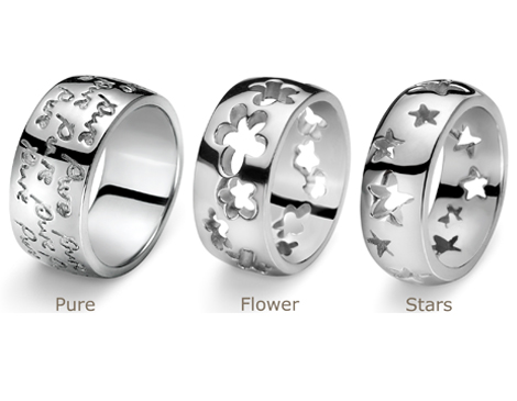 IDiva - Mooie "Pure" Sterling Zilveren Ring IDiva - Mooie "Pure" Sterling Zilveren Ring