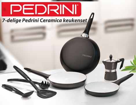 IDiva - Pedrini Ceramica 7-Delige Keukenset IDiva - Pedrini Ceramica 7-Delige Keukenset