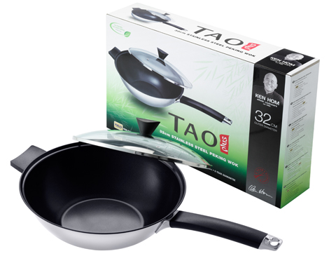 IDiva - Peking Wok 'Tao' Met Glazen Deksel IDiva - Peking Wok 'Tao' Met Glazen Deksel