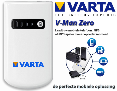 IDiva - Powerpack Varta V-man Zero Lader