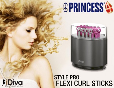 IDiva - Princess Style Pro Flexi Curl Sticks 529110 IDiva - Princess Style Pro Flexi Curl Sticks 529110