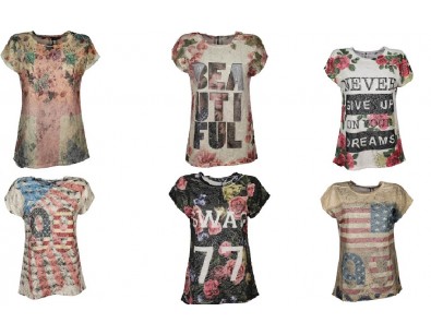 IDiva - Printed Thema Tops