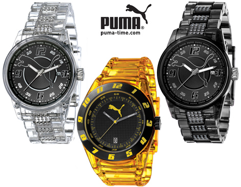 IDiva - Puma Injection Translucent Horloges IDiva - Puma Injection Translucent Horloges