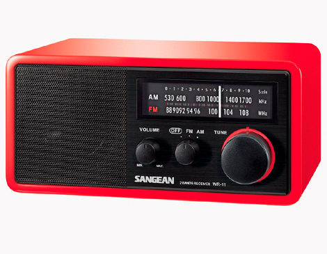 IDiva - Retro Radio Sangean Wr-11 IDiva - Retro Radio Sangean Wr-11