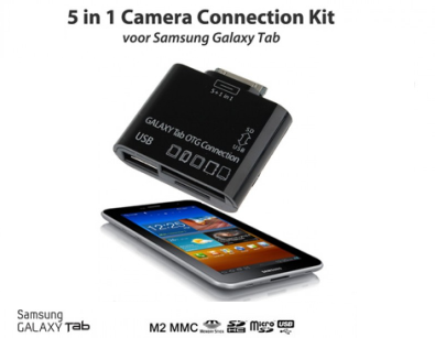 IDiva - Samsung Galaxy Tab 5-In-1 Connection Kit IDiva - Samsung Galaxy Tab 5-In-1 Connection Kit