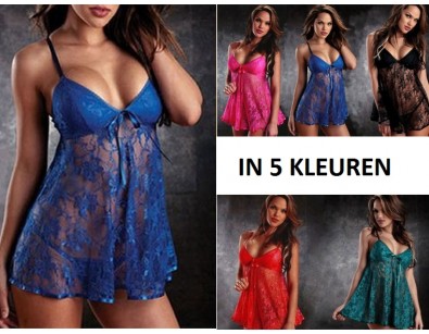 IDiva - Sexy Lingerie Set In 5 Kleuren IDiva - Sexy Lingerie Set In 5 Kleuren