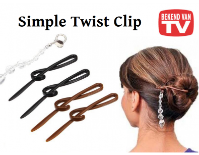 IDiva - Simple Twist Clip IDiva - Simple Twist Clip