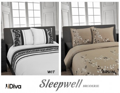 IDiva - Sleepwell Broderie Luxe Dekbedovertrekset