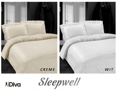 IDiva - Sleepwell Luxe Geborduurde Dekbedovertrekset