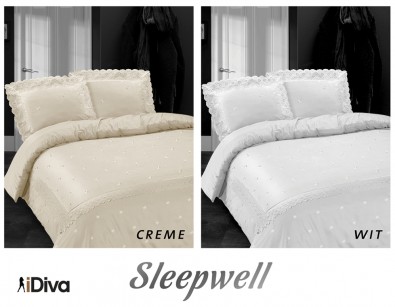 IDiva - Sleepwell Luxe Geborduurde Dekbedovertrekset IDiva - Sleepwell Luxe Geborduurde Dekbedovertrekset