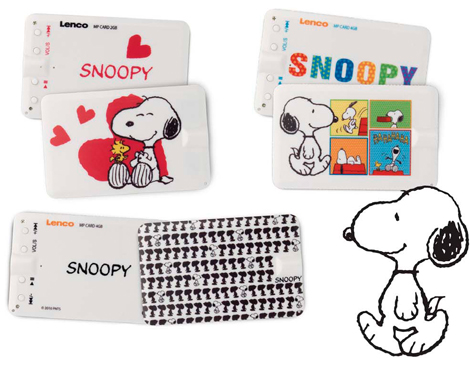 IDiva - Snoopy Mp3 Speler Credit 4Gb IDiva - Snoopy Mp3 Speler Credit 4Gb