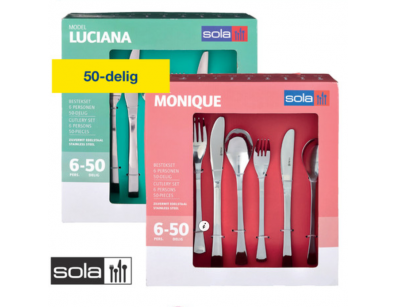 IDiva - Sola 6 Persoons 50-Delige Bestekset IDiva - Sola 6 Persoons 50-Delige Bestekset