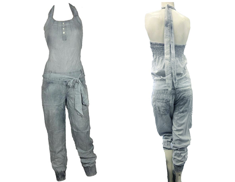 IDiva - Stijlvolle Trendy Denim Jumpsuit IDiva - Stijlvolle Trendy Denim Jumpsuit