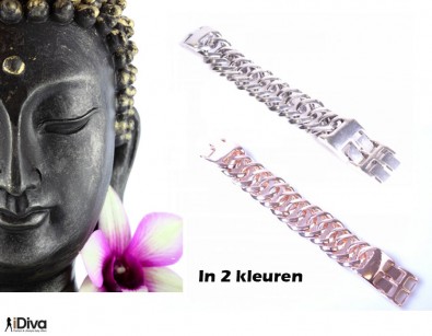 IDiva - Stoere Schakelarmband Voor Hem En Haar IDiva - Stoere Schakelarmband Voor Hem En Haar