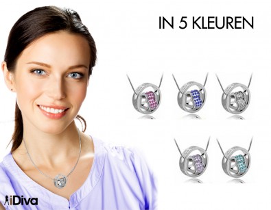 IDiva - Swarovski Elements Collier Circle of love IDiva - Swarovski Elements Collier Circle of love