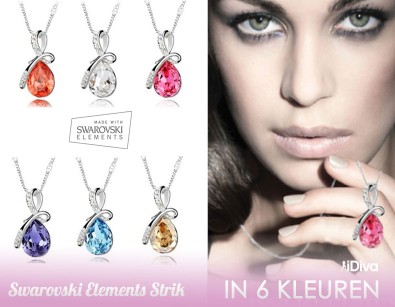 IDiva - Swarovski Elements Collier Strik IDiva - Swarovski Elements Collier Strik