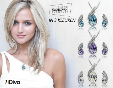 IDiva - Swarovski Elements Sieradenset