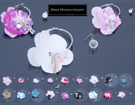 IDiva - Trendy Gtst Bloem Oorbellen IDiva - Trendy Gtst Bloem Oorbellen