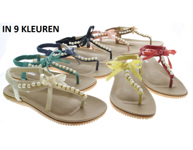 IDiva - Trendy Ibiza Pearl Slippers IDiva - Trendy Ibiza Pearl Slippers