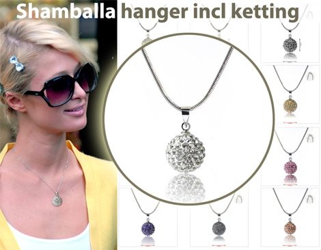 IDiva - Trendy Shamballa Ketting IDiva - Trendy Shamballa Ketting