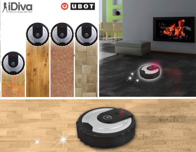 IDiva - Ubot Robot Vloerreiniger IDiva - Ubot Robot Vloerreiniger