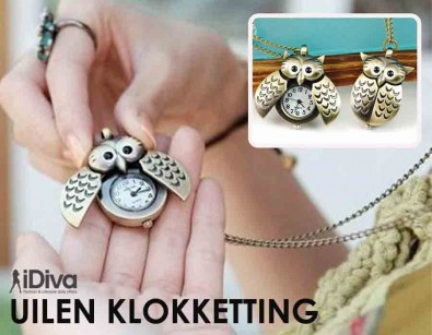 IDiva - Uilen Klokketting IDiva - Uilen Klokketting