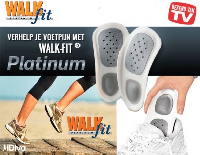 IDiva - Walkfit Platinum Inlegzolen