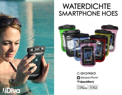 IDiva - Waterdichte smartphone hoes IDiva - Waterdichte smartphone hoes