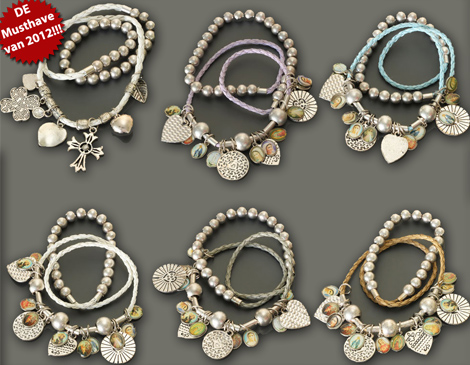 IDiva - Wikkelarmband Met Bedels IDiva - Wikkelarmband Met Bedels