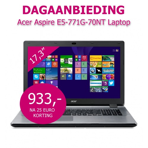 Internetshop.nl - Acer Aspire E5-771G-70NT Laptop